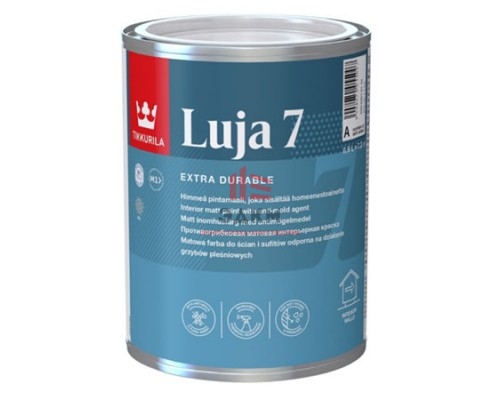 Tikkurila Luja 7 / Тиккурила Луя 7 матовая краска для влажных помещений 0,9 л