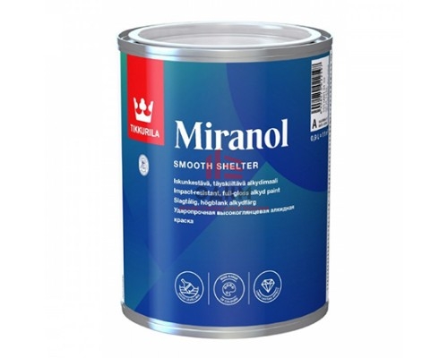 Tikkurila Miranol / Тиккурила Миранол эмаль алкидная универсальная 0,9 л