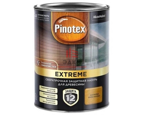 Pinotex Extreme / Пинотекс Экстрим лазурь с эффектом самоочистки  0,9 л