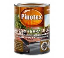 Pinotex Wood & Terrace Oil / Пинотекс Вуд энд Террас Оил деревозащитное масло для дерева и террас 1 л