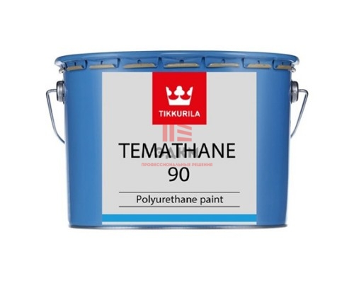 Tikkurila Temathane 90 / Тиккурила Тематейн 90 двухкомпонентная глянцевая полиуретановая краска 8,1 л