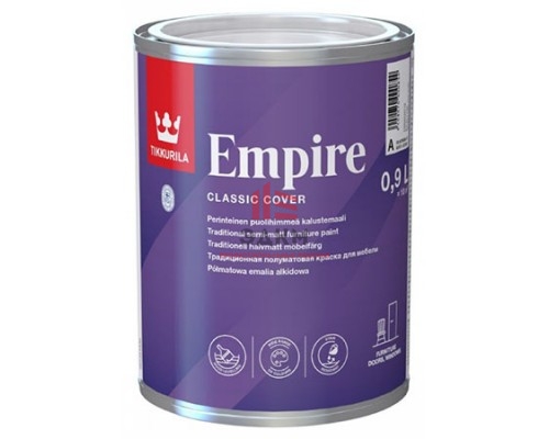 Tikkurila Empire / Тиккурила Эмпайр краска для мебели 0,9 л