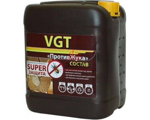 VGT / ВГТ ПРОТИВ ЖУКА состав для уничтожения и защиты 5 кг