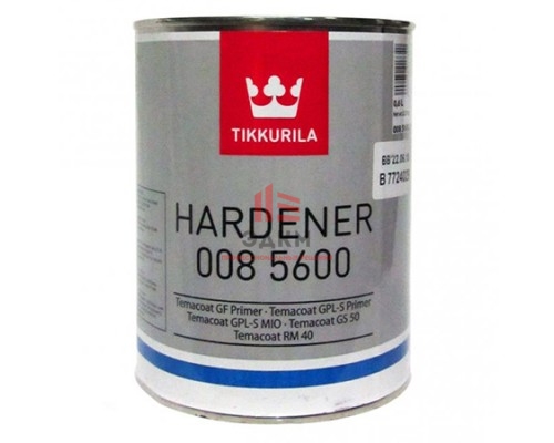 Tikkurila Industrial Hardener / Тикккурила 008 5600 отвердитель для красок Темакоут 0,6 л