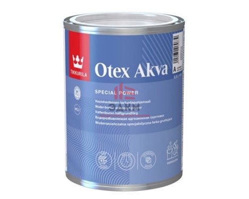 Tikkurila Otex Akva / Тиккурила Отекс Аква адгезионная грунтовка на водной основе 0,9 л