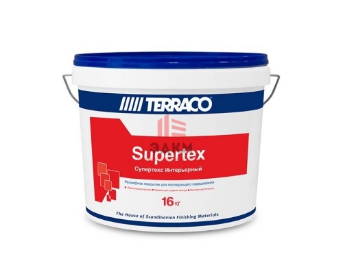 Terraco Supertex / Террако Супертекс декоративное покрытие для машинного нанесения 15 кг