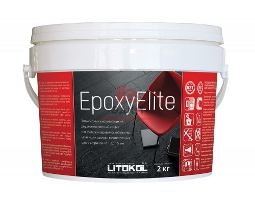 Litokol Epoxyelite / Литокол состав двухкомпонентный кислотостойкий, эпоксидный  2 кг