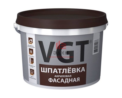 VGT / ВГТ ФАСАДНАЯ шпатлевка, акриловая 50 кг