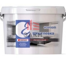 Шпатлёвка резиновая Ecoroom, ведро 15 кг