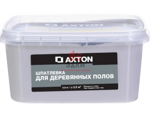 Шпатлёвка Axton для деревянных полов 0.9 кг тач