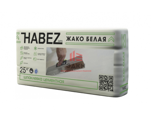 Шпаклевочная смесь HABEZ Жако Белая 25 кг