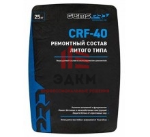 Наливной ремонтный состав GLIMS PRO CRF-40 Rapid мешок 25 кг