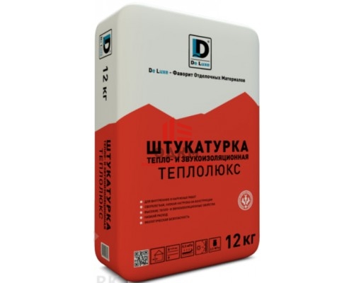 Цементная штукатурка De Luxe Класс ФАСАД , 40кг