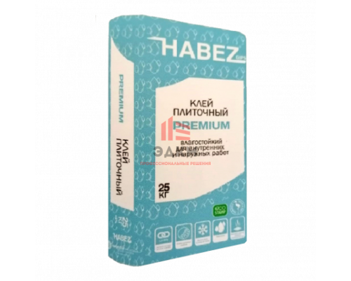 Клей плиточный влагостойкий Habez-Gips 