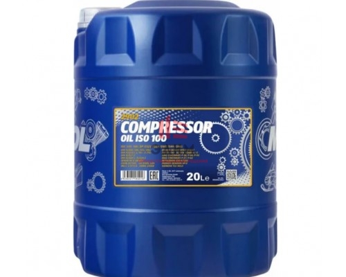 Масло минеральное COMPRESSOR OIL ISO 100 10 л для воздушных компрессоров MANNOL