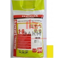 Затирка Isomat Multifill Smalto 1-8 Желтый 33 (2 кг)