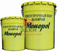 Monopol Epoxy 3, 30 кг, эпоксидная краска для бетона обеспыливающая