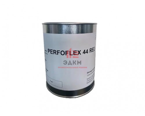 Негорючий жидкий клей Perfotak Perfoflex 44 RED 1 кг PFX44RED001