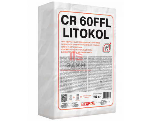 Litokol CR60FFL / Литокол смесь для ремонта бетона и железобетона 25 кг