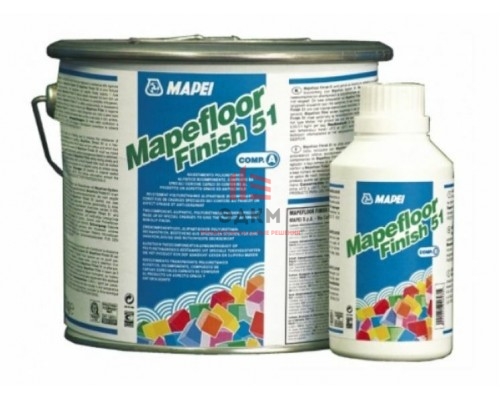 Полиуретановый матовый лак Mapefloor Finish 51