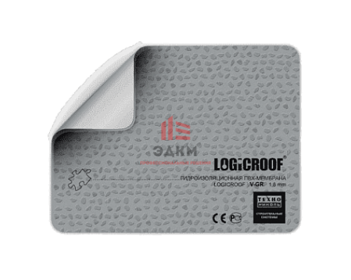 ПВХ мембрана Logicroof V-RP 1,2 мм серая 2 шт. 1,05x25 м