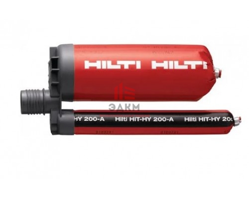 Химический анкер HILTI HIT-HY 200-A для бетона уретан-метаакрилат, 500 мл