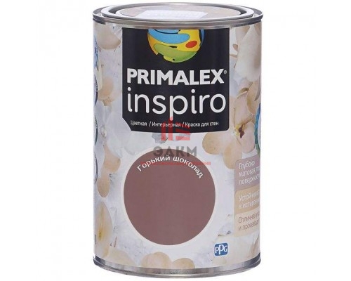 Краска Primalex Inspiro, горький шоколад, 1 л