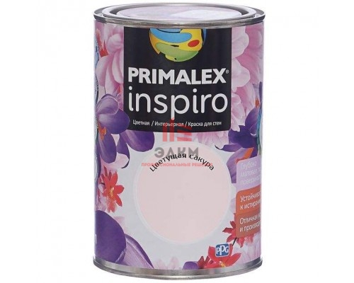 Краска Primalex Inspiro, цветущая сакура, 1 л