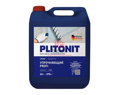 Грунт Plitonit Profi упрочняющий, концентрат 1:2 (10 л)