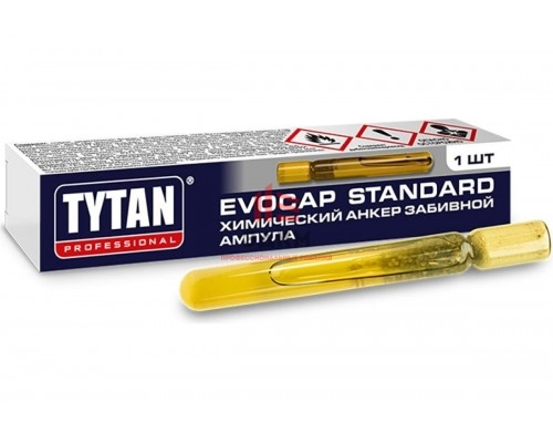 Химический анкер TYTAN Professional Evocap Extreme забивной M8х80, ампула 237110