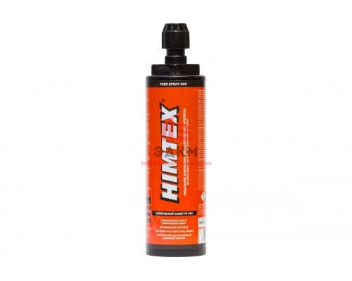 HIMTEX Хим. анкер PURE EPOXY 500 385 мл эпокс. смола для тяжелых нагрузок + 1 насадка HIM500385