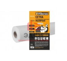 Сетка малярная Fiberon стекловолокно, 1x20 м, ячейка 2,5x2,5, белая, 124943