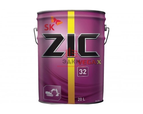 Масло синтетическое гидравлическое ZIC Vega X 32 20 л SK Lubricants