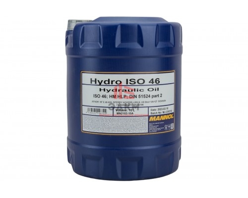 Масло гидравлическое HYDRO ISO 46 10 л MANNOL