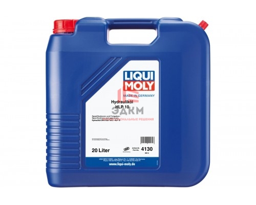 Минеральное гидравлическое масло Hydraulikoil HLP 10 (20 л) LIQUI MOLY