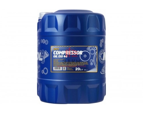 Масло минеральное COMPRESSOR OIL ISO 46 20 л для воздушных компрессоров MANNOL 1935