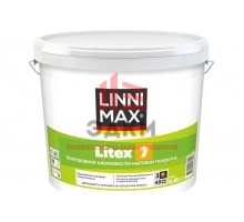 Краска водно-дисперсионная для внутренних работ LINNIMAX Litex 7 База 3, 8,46 л 948105736