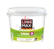 Краска водно-дисперсионная для внутренних работ LINNIMAX Litex 3 База 1, 9 л 948105685