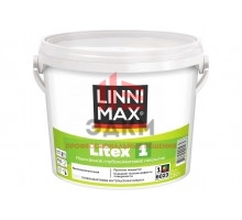 Краска водно-дисперсионная для внутренних работ LINNIMAX Litex 1 База 1, 2,5 л 948105646