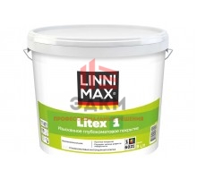 Краска водно-дисперсионная для внутренних работ LINNIMAX Litex 1 База 1, 9 л 948105643