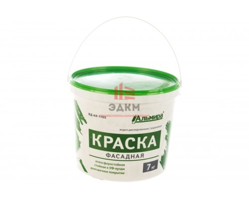 Фасадная краска Альмира 7 кг 00-00000374