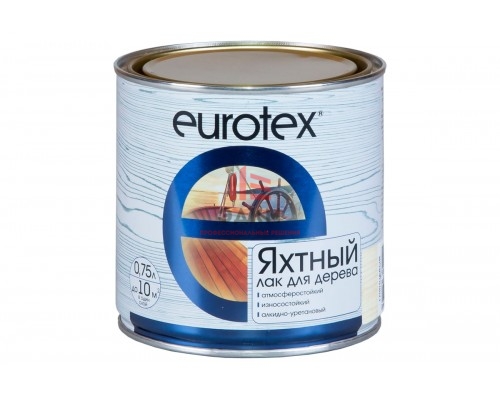 Яхтный лак Eurotex глянцевый 0.75 л 6 19294