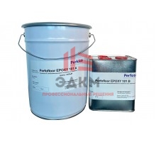 Пол наливной эпоксидный СЕРЫЙ Perfotak Perfofloor Epoxy 101 A + Epoxy 101 B (101A — упаковка 10 кг + 101B — упаковка 2,5 кг )