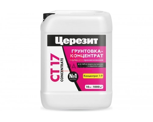 Грунтовка-концентрат Церезит CT 17 10 л Concentrate Россия 2142162