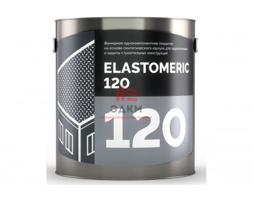 Мастика для кровли Elastomeric Systems 3 кг, серый финиш elastomeric-120 1200003