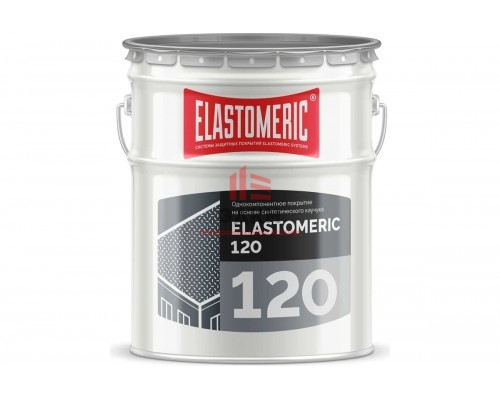 Мастика для кровли Elastomeric 120 финиш 20 кг, белый 1200002