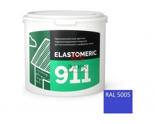 Гидроизоляция герметик Elastomeric Systems 3кг синий elastomeric-911 5005001