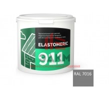 Жидкая кровля Elastomeric Systems 3кг темно-серый мастика elastomeric-911 7016001