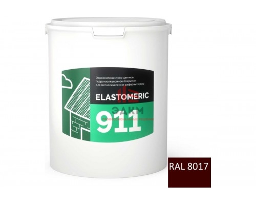 Кровельная мастика Elastomeric Systems 6кг коричневый elastomeric-911 8017003