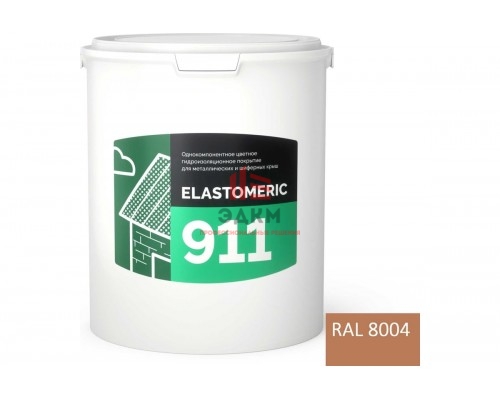 Мастика Elastomeric Systems акриловая для крыши 6кг терракотовый elastomeric-911 8004003